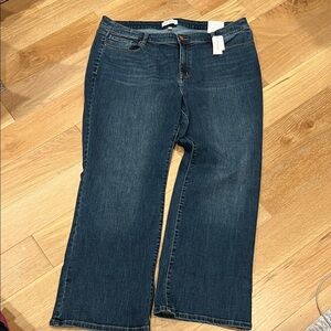 Lane Bryant‎ Dark Blue boot cut mid rise  Jeans 22